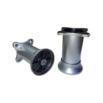  SERT PLASTİK BOYALI MOBİLYA METAL DOLAP AYAĞI AYARLI - 4 ADET