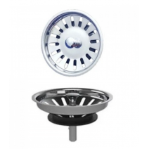 EVYE SÜZGECİ PASLANMAZ ÇELİK 8 CM LAVABO SÜZGEÇ